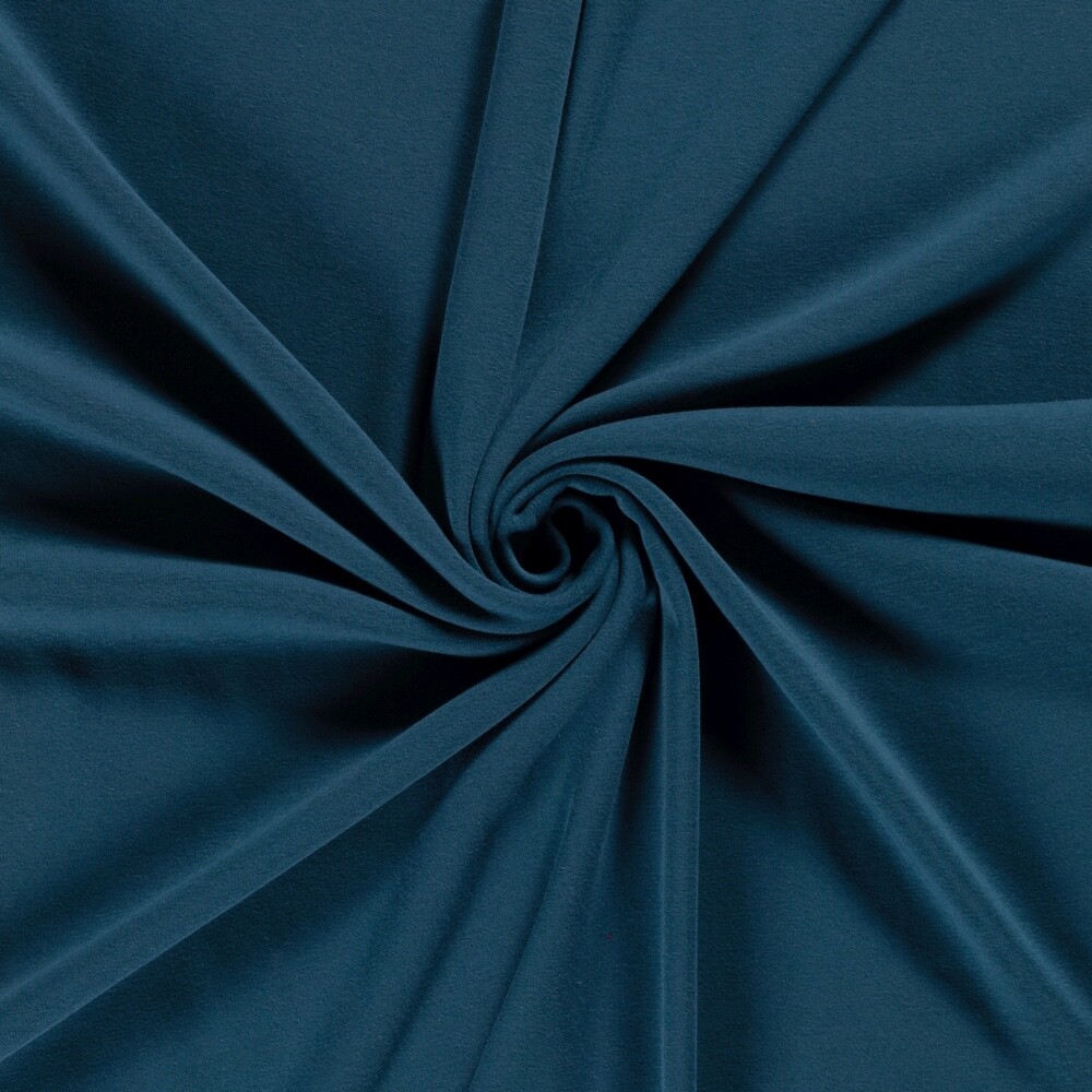 Alpenfleece uni petrol