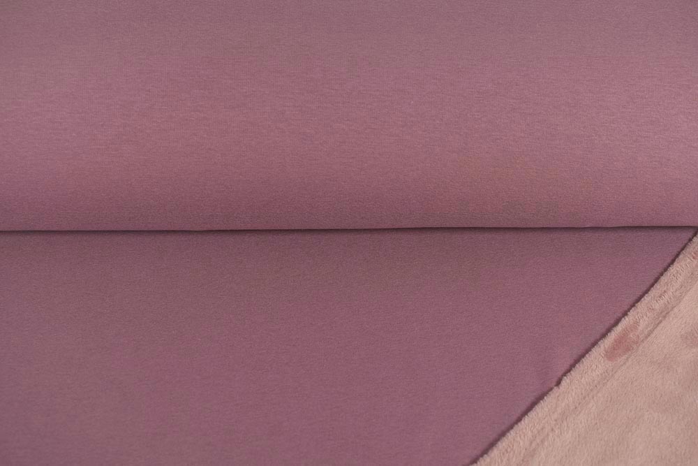 Alpenfleece Uni altrosa
