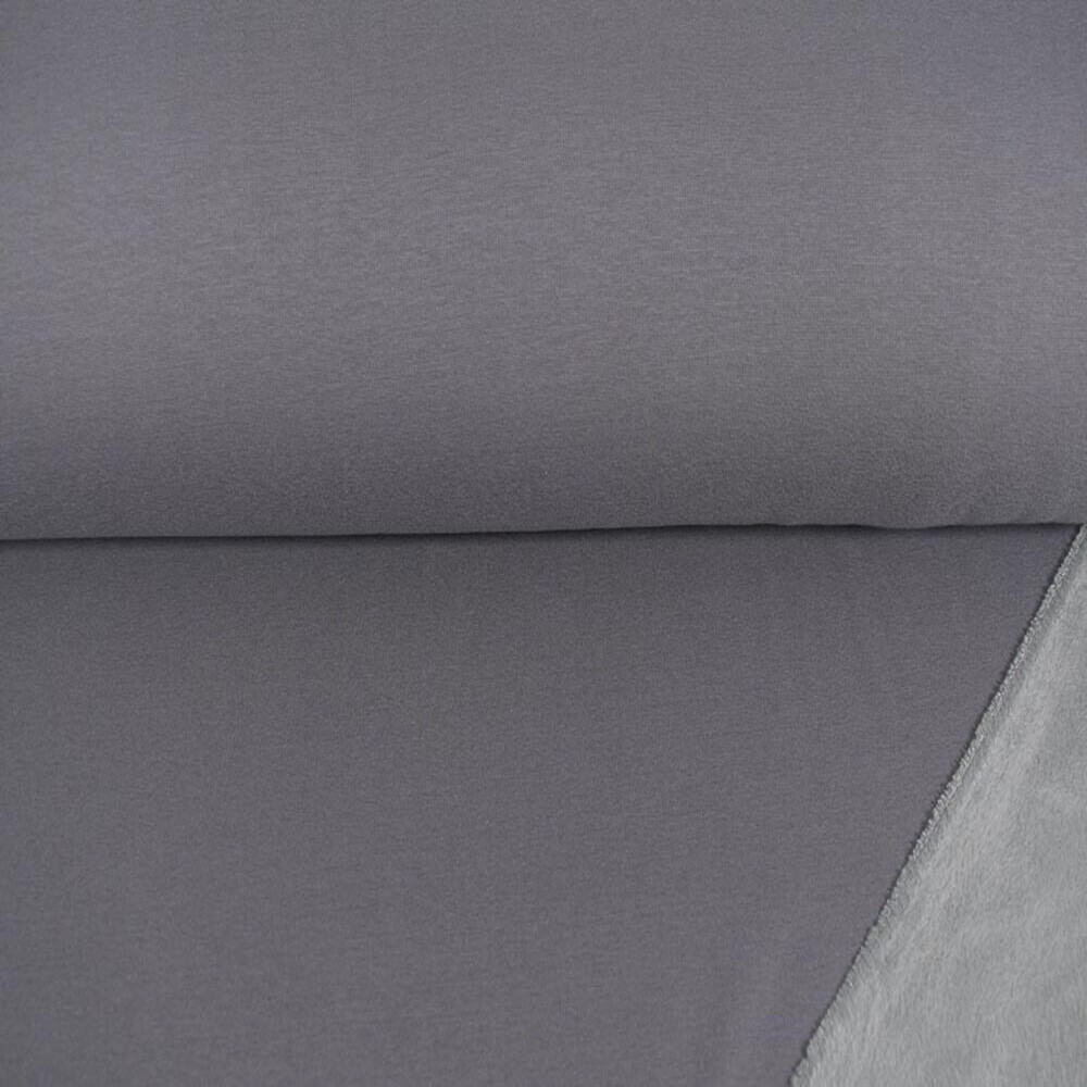 Alpenfleece uni taupe