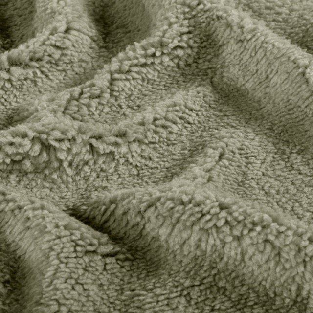 Sherpa Fleece Uni khaki grün