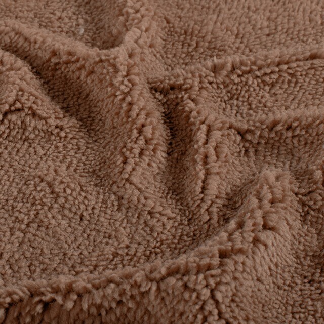Sherpa fleece uni camel