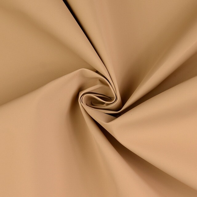 Outdoor stoff beschichtet uni beige