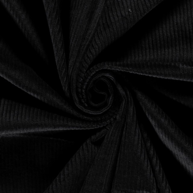 Breitcord Stretch schwarz