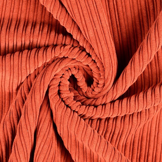 Cord stoff mit fellabseite brick