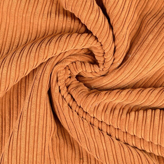 Cord stoff mit fellabseite beige