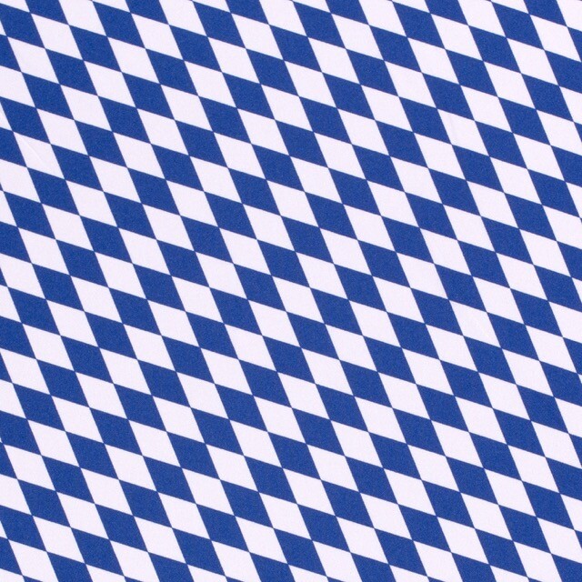 Burlington Polyester kleine Rauten aqua