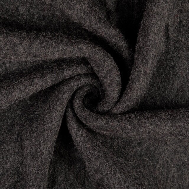 Wollfleece Uni anthrazit
