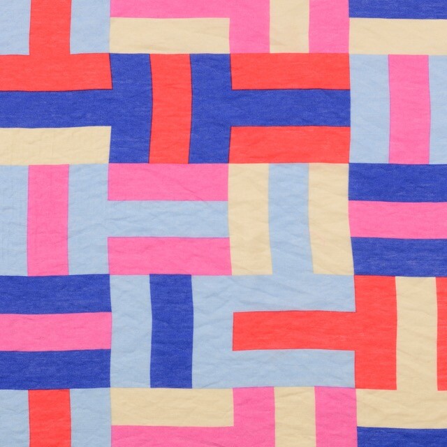 Viskose nylon abstrakt multicolor