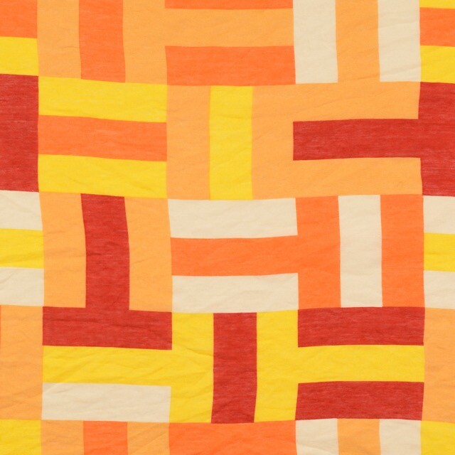 Viskose Nylon abstrakt multicolor