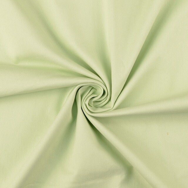 Jeans stoff uni hellgrün