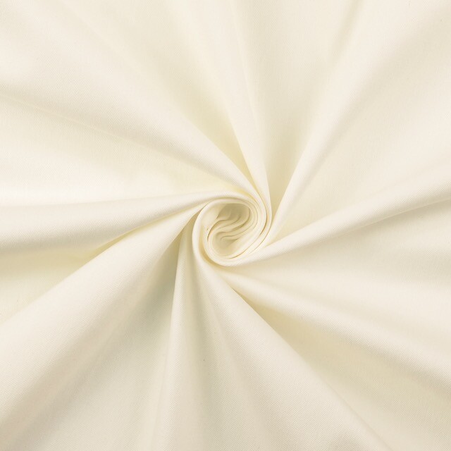 Jeans stoff uni wollweiß