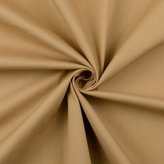 Jeans stoff uni beige