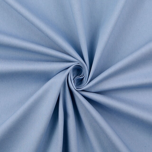 Jeans stoff uni himmelblau