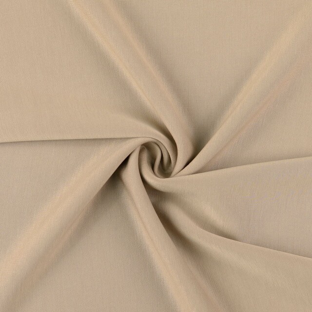 Scuba stoff garngefärbt uni beige