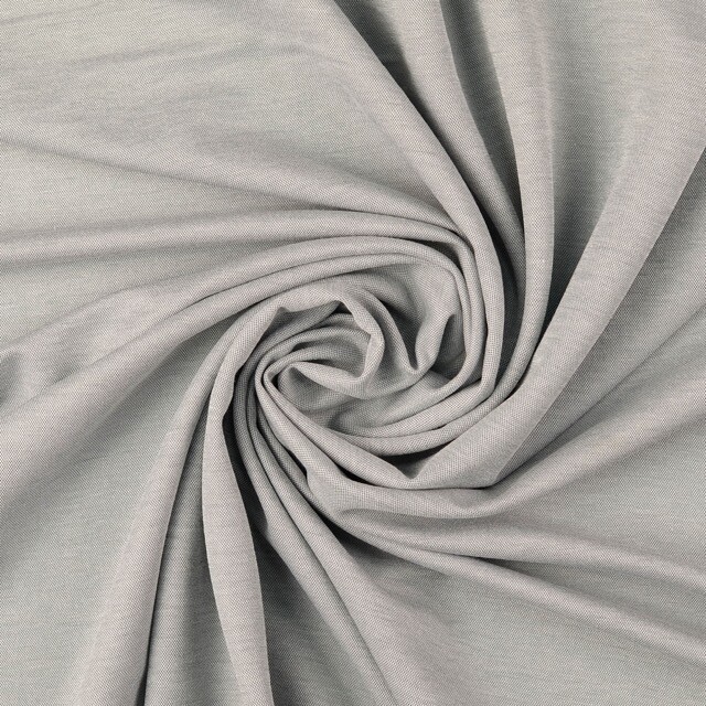 Heavy knit melange garngefärbt uni grau