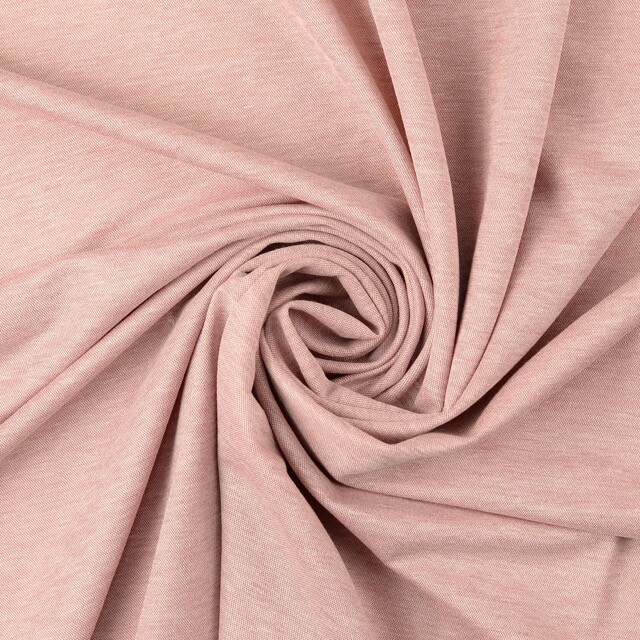 Heavy knit melange garngefärbt uni braun