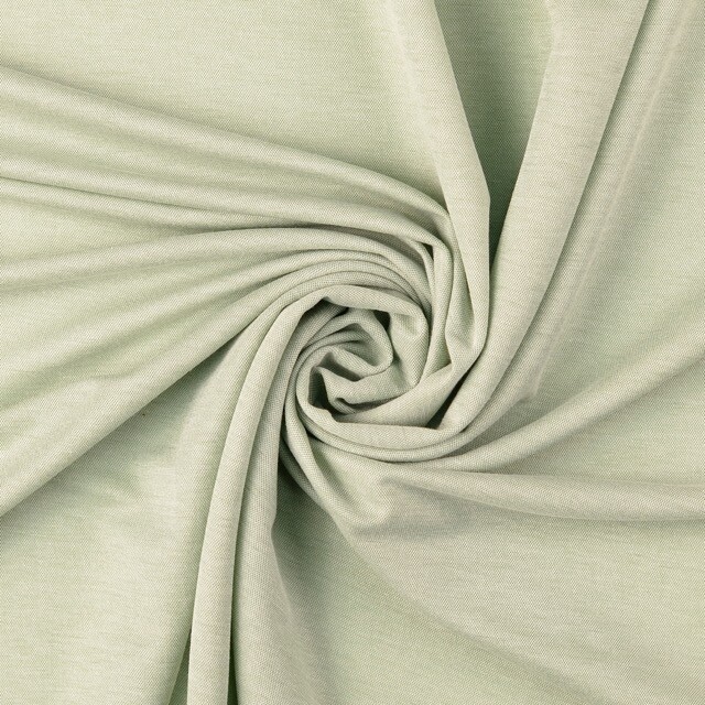 Heavy knit melange garngefärbt uni grün