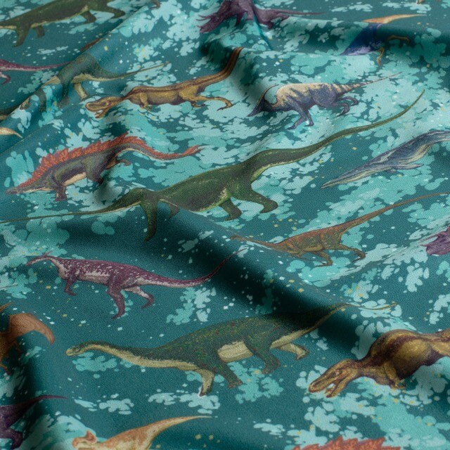 Schwimmanzug Jersey Dinos petrol