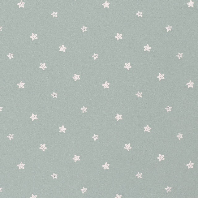 Baumwolljersey seesterne babyblau