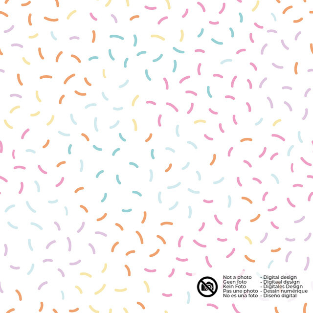 Baumwolle popeline streusel weiß