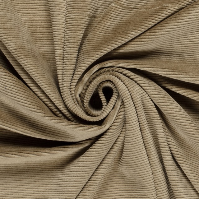 Nicky Cordjersey schmal camel