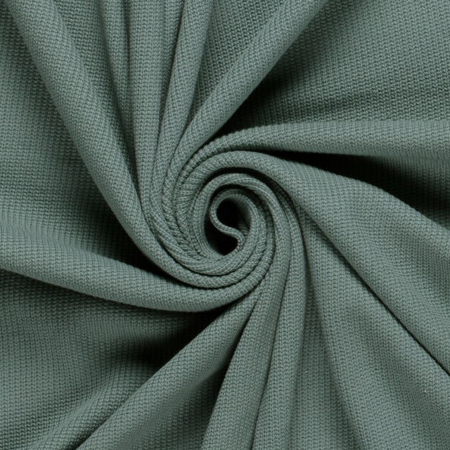 Strickjersey dunkelmint