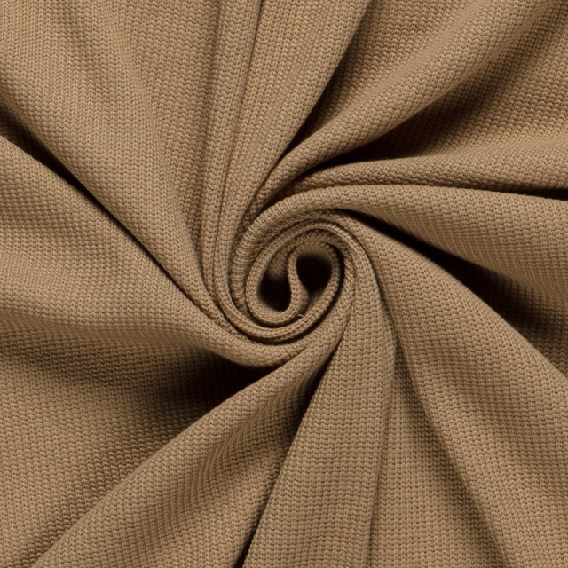 Strickjersey camel