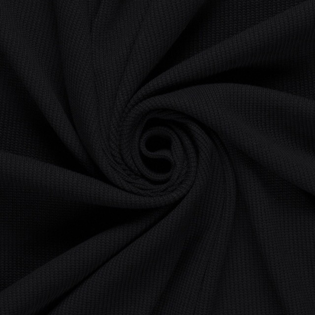 Strickjersey schwarz