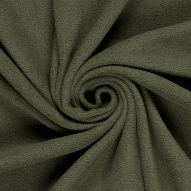 Microfleece khaki grün