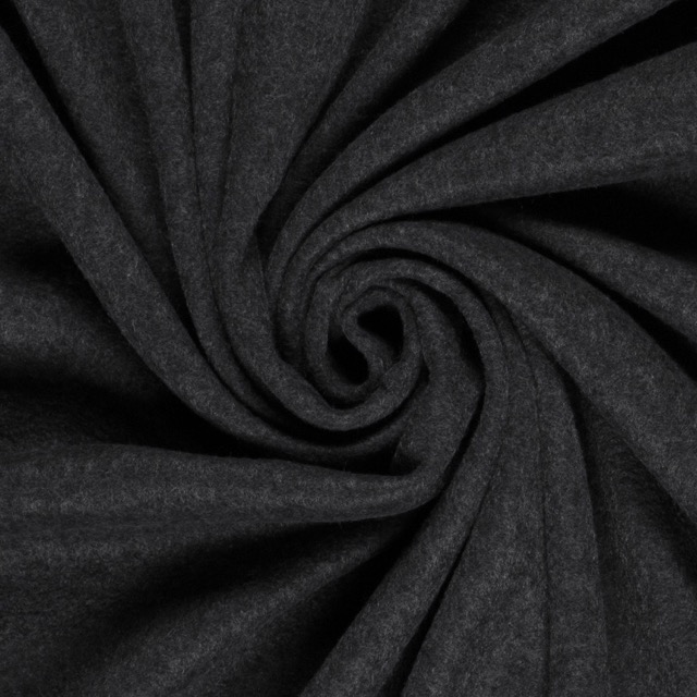 Microfleece dunkelgrau
