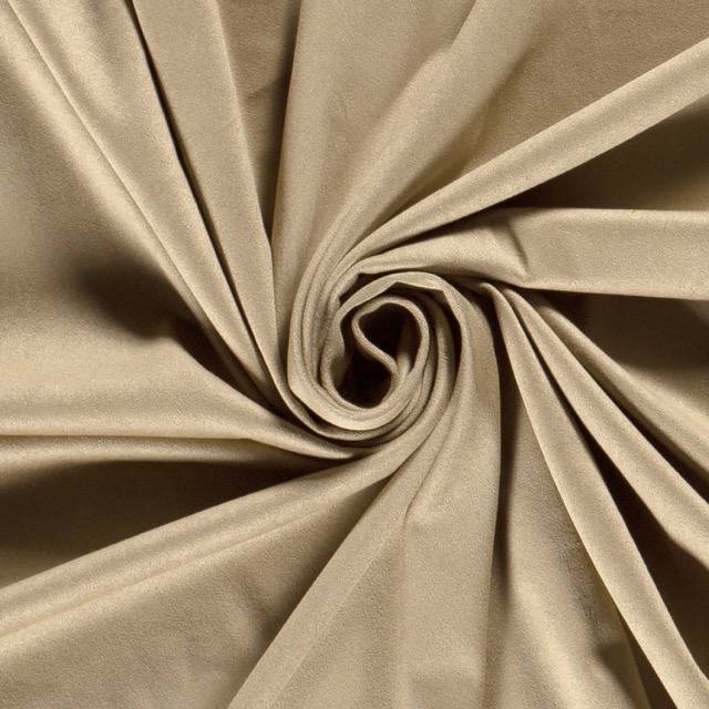 Wildlederimitat beige