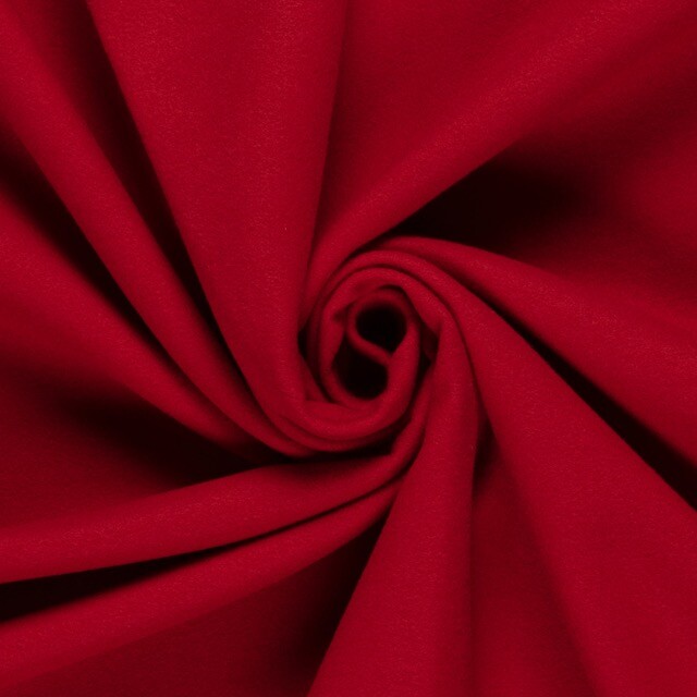 Mantelflausch wool touch rot