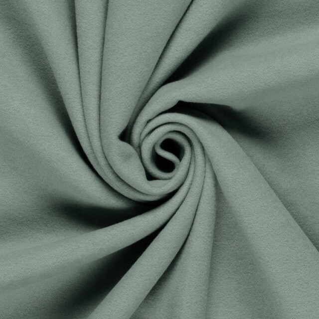 Mantelflausch wool touch dunkelmint