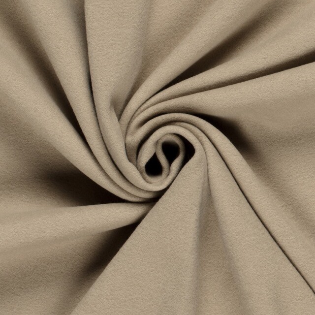 Mantelflausch Wool Touch beige