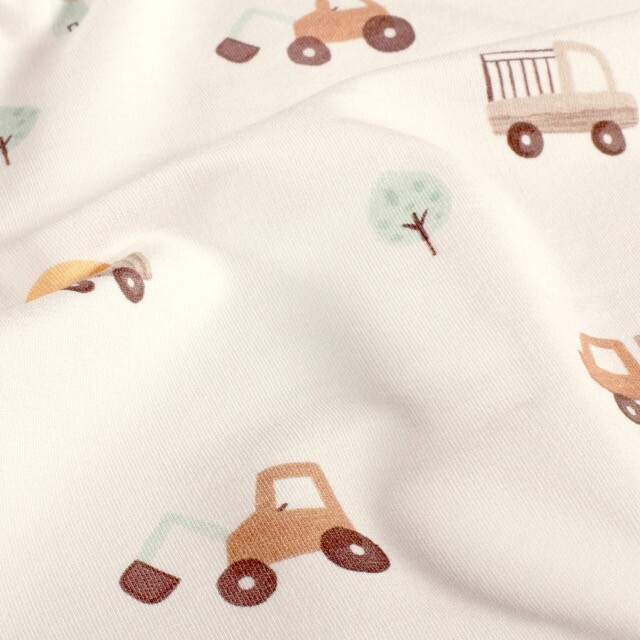Sweat/French Terry Digitaldruck Trucks offwhite