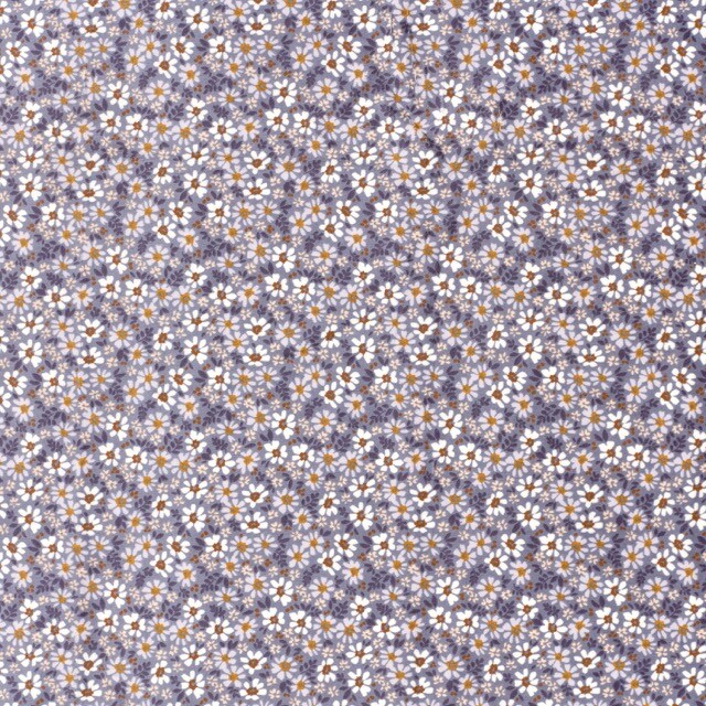 Nicky velours blumen lila