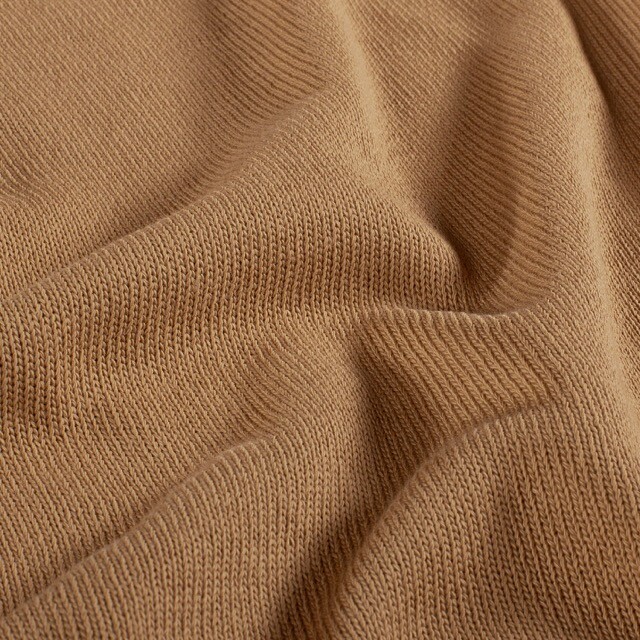 Strickstoff uni terra rosa