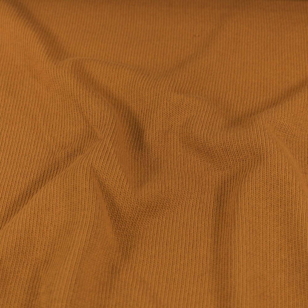 Strickstoff Uni karamell