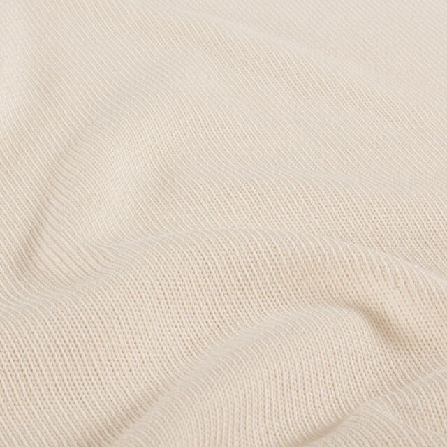 Strickstoff uni elfenbein