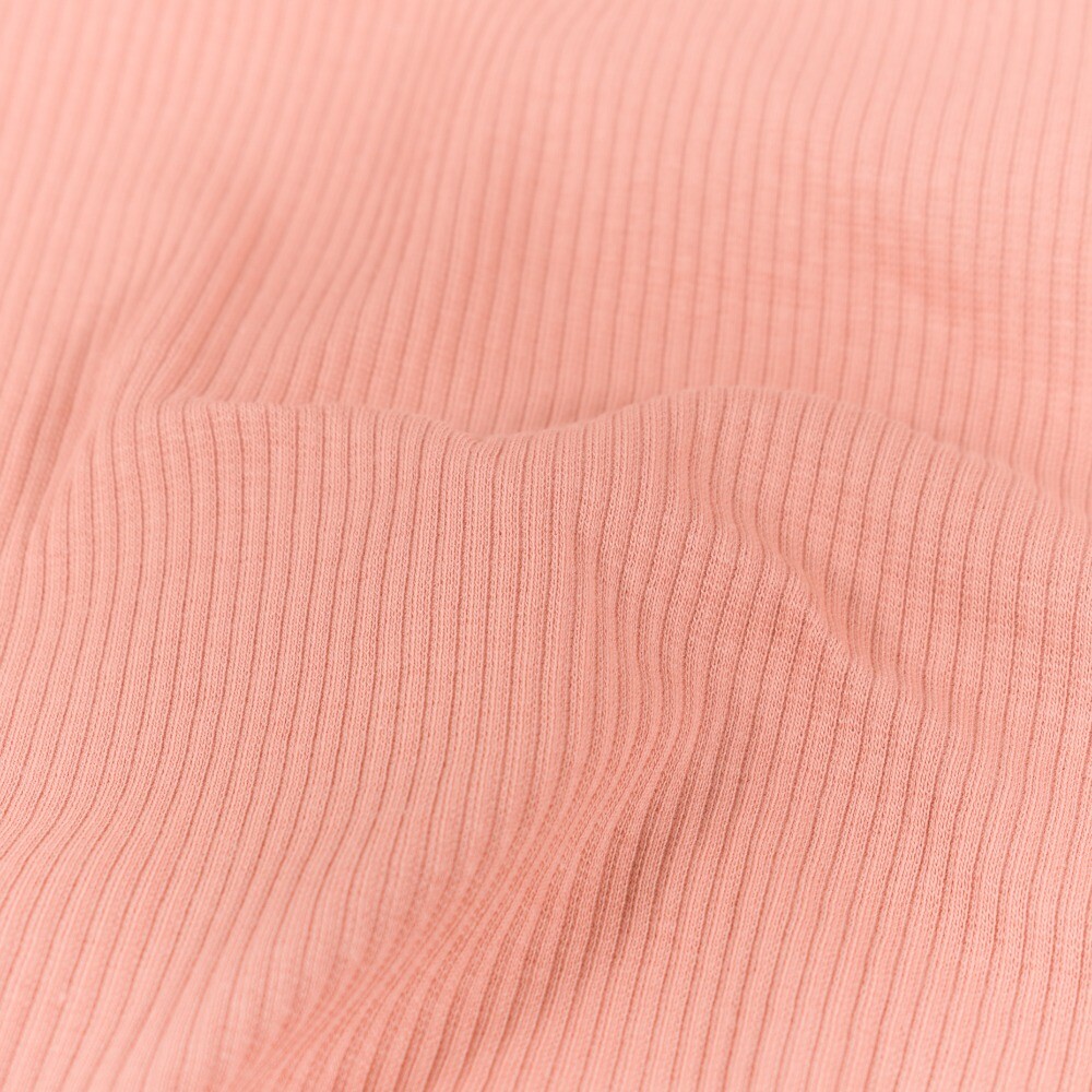Ripp Jersey Uni terra rosa