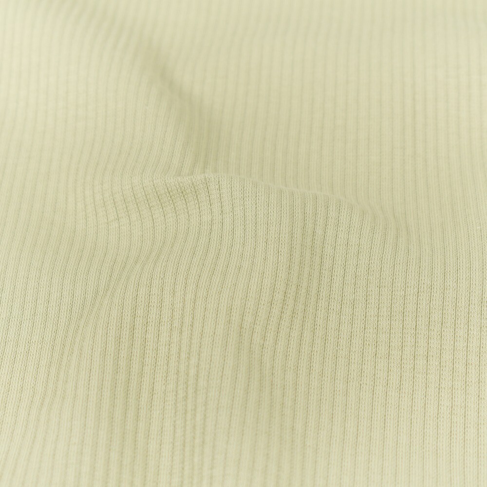 Ripp Jersey Uni khaki grün