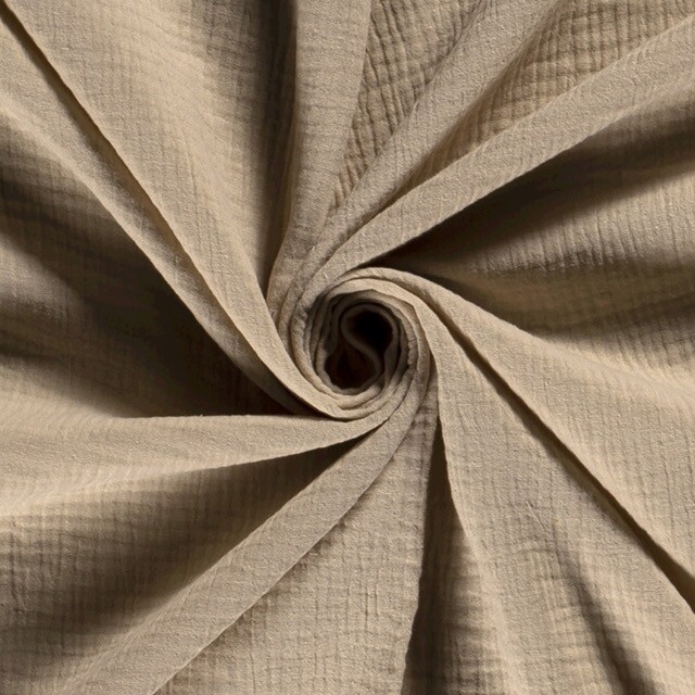 Musselin hellbeige