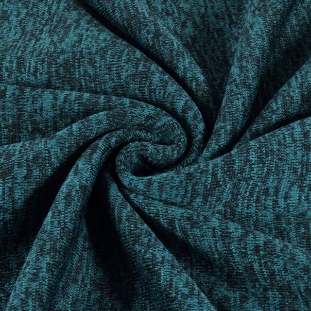 Strickfleece petrol