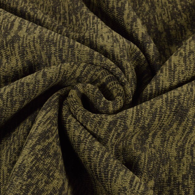 Strickfleece olive-green 