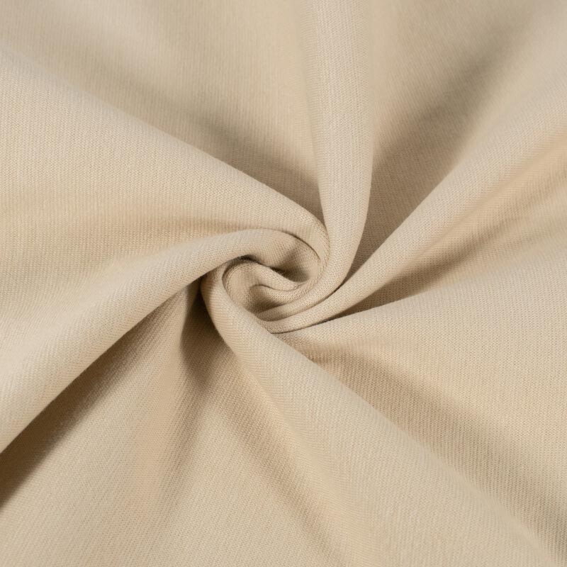 50x70 cm Bündchenstoff beige