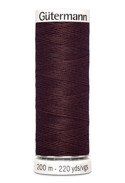 Gütermann allesnäher 200m 175 dunkel bordeaux
