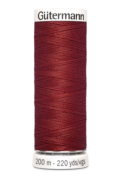 Gütermann allesnäher 200m 221 rotbraun