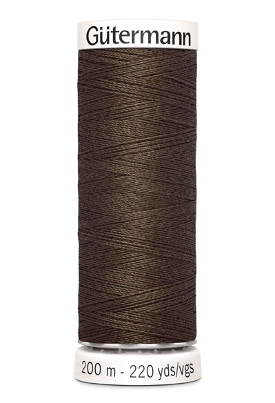Gütermann allesnäher 200m 222 braun