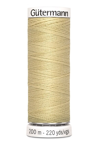 Gütermann allesnäher 200m 249 gelb beige