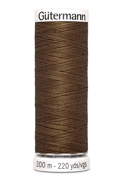 Gütermann allesnäher 200m 289 mittel braun